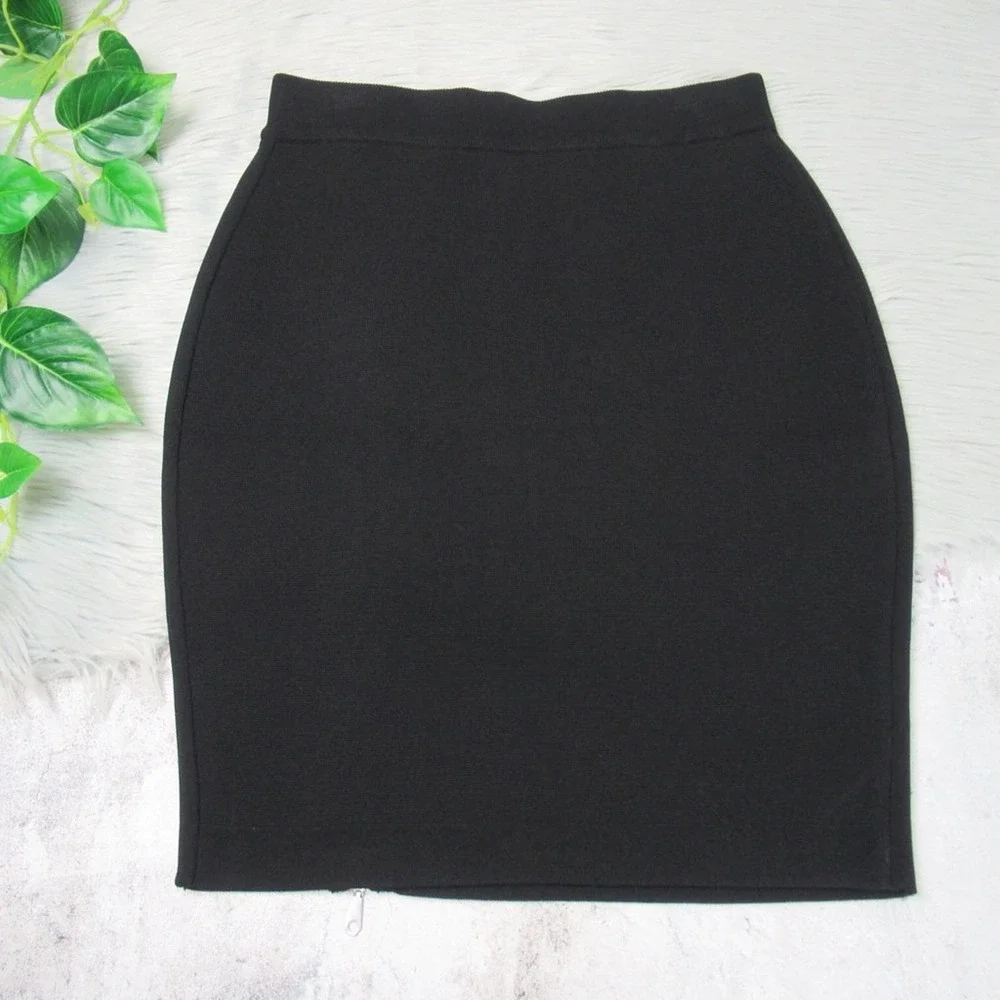 Rebecca Minkoff Angela Ruffled Zipper Pencil Skirt Women’s Large NWT